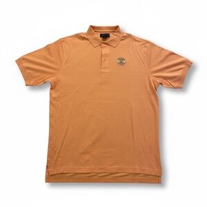 Men's Orange Polo Shirt